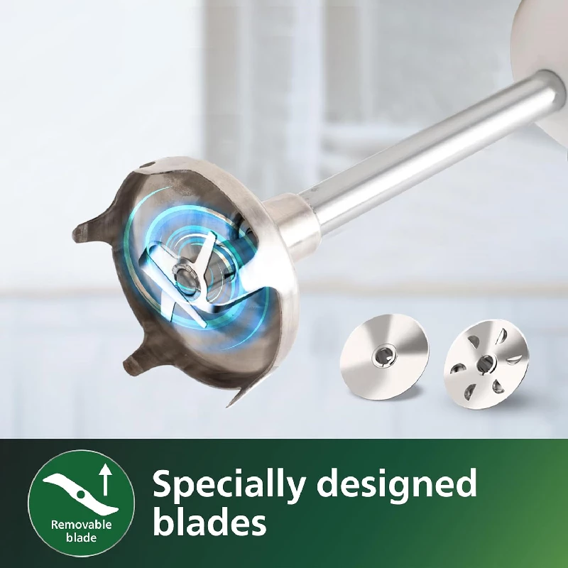 Philips Hand Blender 250W With Rust free steel Arm, HL1655-00-2.webp